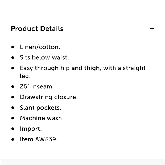 J. Crew Factory Linen-cotton Drawstring Pant - Picture 6 of 6